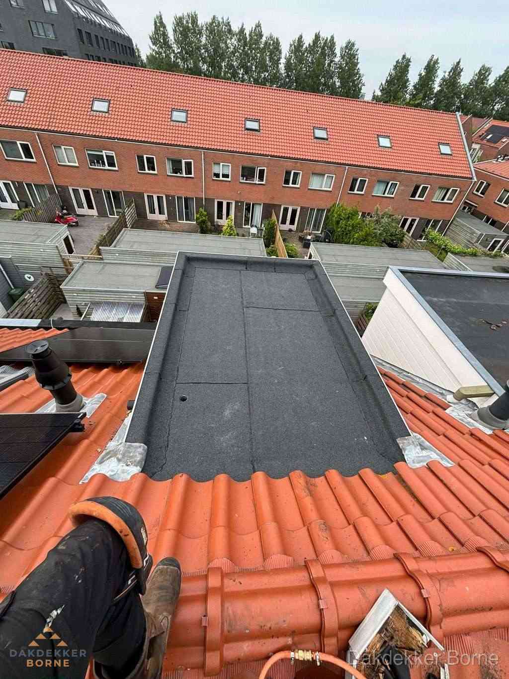 Bitumen Dak Reparatie Borne