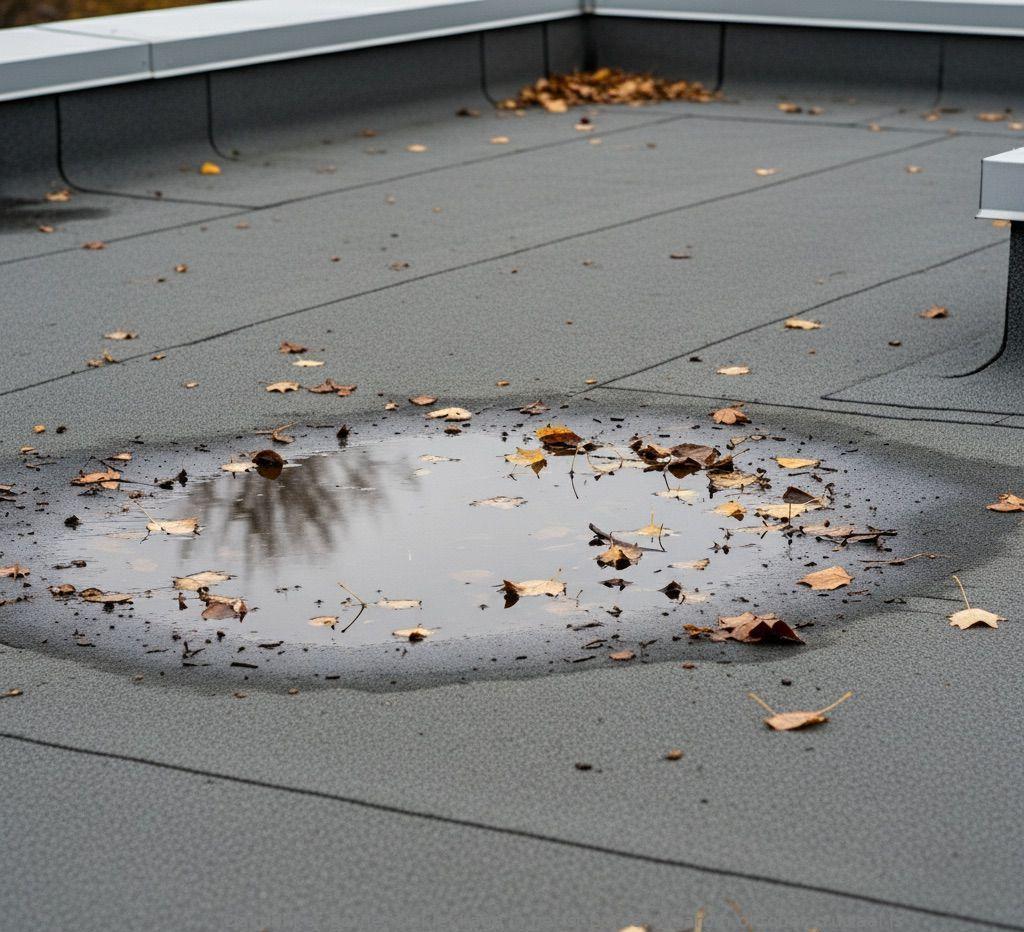 Daklekkage In Herfst Borne
